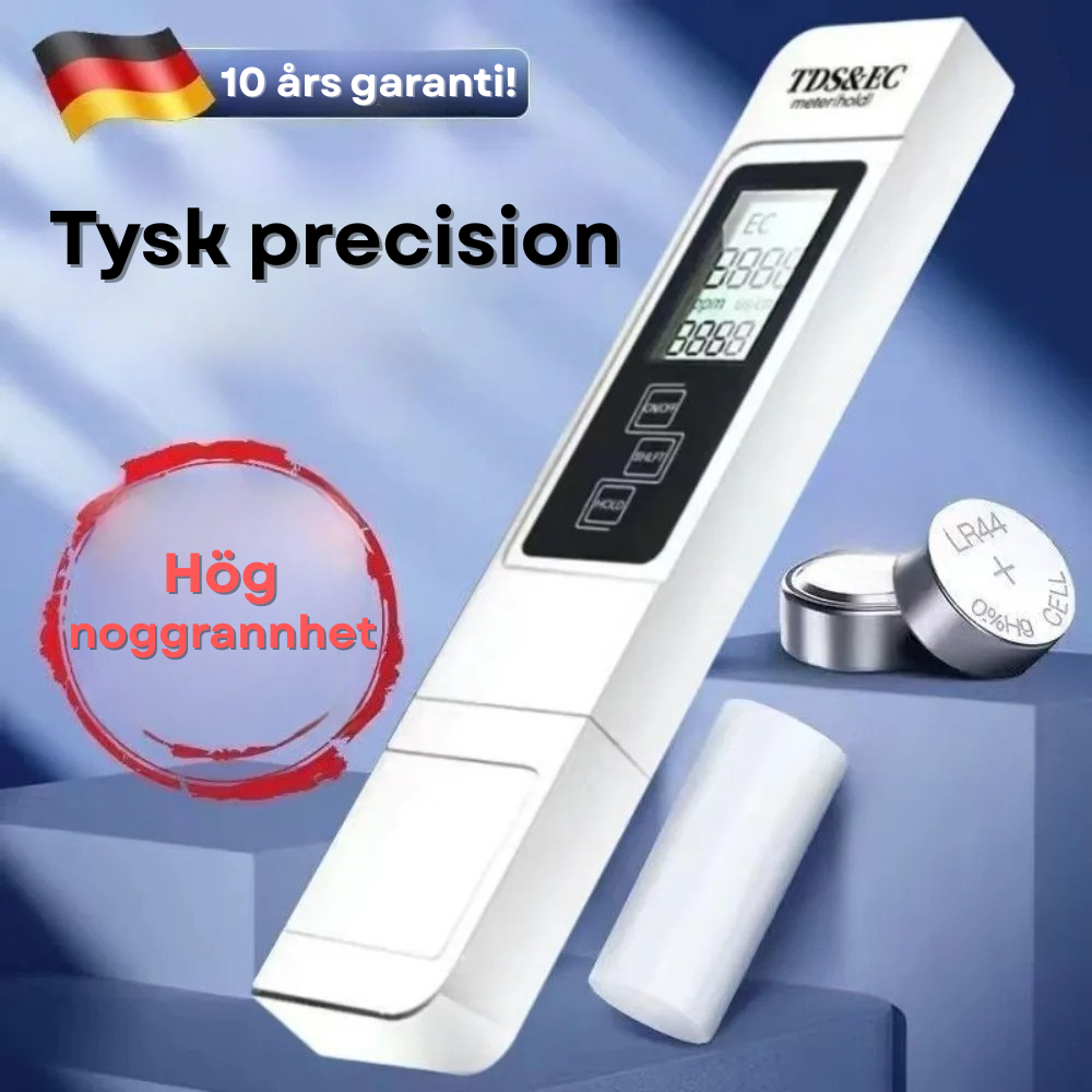 TDS mätpenna med hög precision