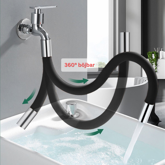 Elegante prolunga per rubinetto realizzata in materiale resistente