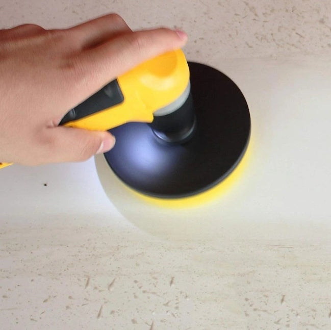 Kraftfullt borsthuvud för borrmaskin