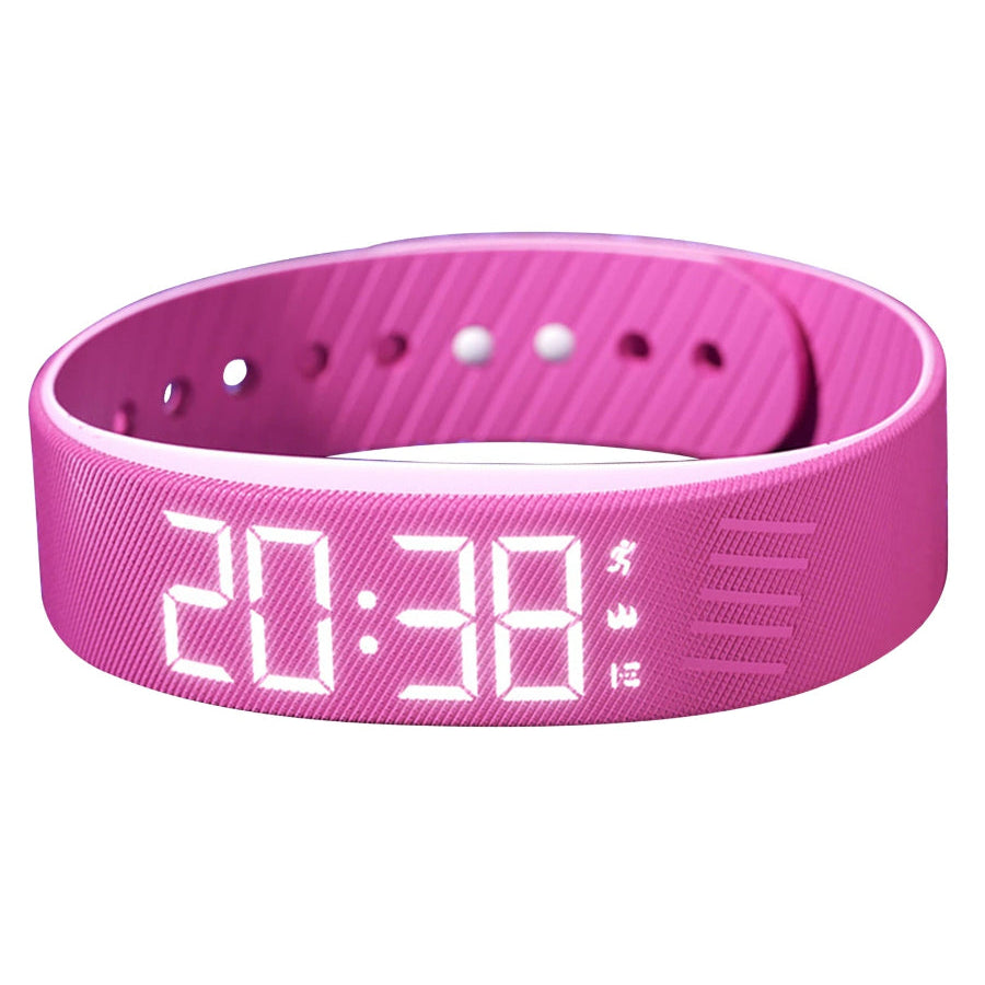 Vibrerande alarm med stegräknare och timer