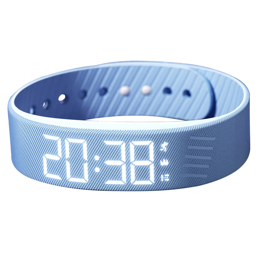 Alarm armband med vibration och stegräknare