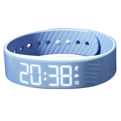 Alarm armband med vibration och stegräknare