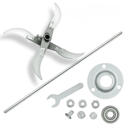 Mixerstav som flisar ditt trädgårdsavfall – Kraftfullt tillbehör för skruvdragare