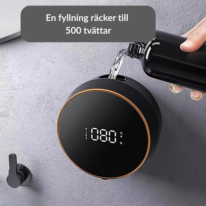 Väggmonterad skumtvålsdispenser 300ml med Rörelsesensor Uppladdningsbar