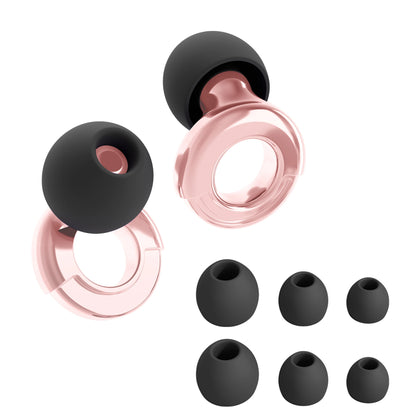 Tappi per le orecchie silenziosi – Cancellazione del rumore per sonno, lavoro e viaggio (Riutilizzabili)