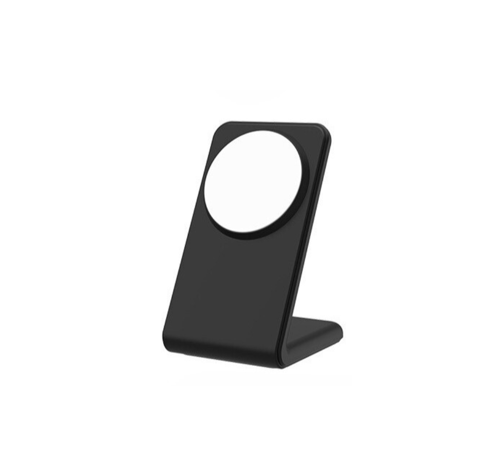 Trådlös magnetisk laddare och mobilställ i ett